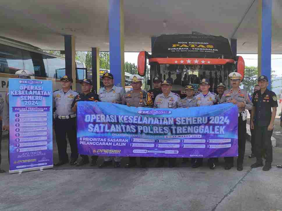 Jasa Raharja Trenggalek Ikuti Giat Ramp Check Jelang Operasi Ketupat