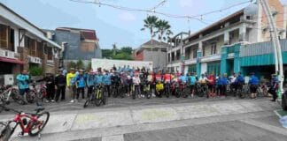 Sambut Hari Bhakti Imigrasi ke-74 Jajaran Lapsustik Pamekasan Ikuti Gowes