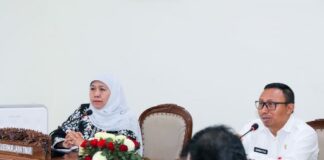 Usai Umroh, Gubernur Khofifah Pimpin Rakor Program Kerja Pemprov Jatim