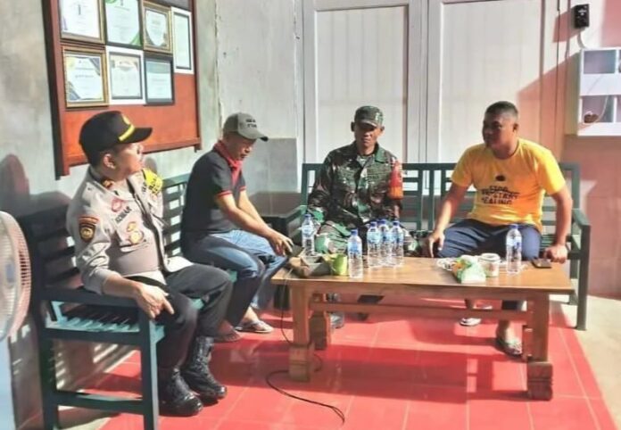 Sinergitas TNI/Polri Amankan Malam Tahun Baru 2024 di Lapas Kelas III Arjasa