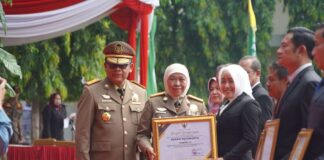 Bupati Mojokerto Raih Penghargaan Pembina K3 Tingkat Jatim