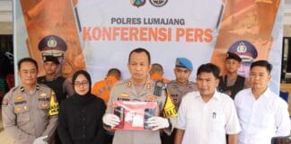 Edarkan Narkoba, 2 Pria Asal Bangkalan Diciduk Polres Lumajang