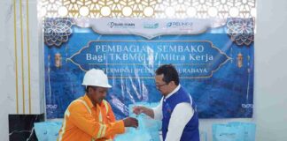 Jelang Idul Fitri 2024, Pelindo Terminal Petikemas Bagikan 16.000 Paket Sembako Gratis