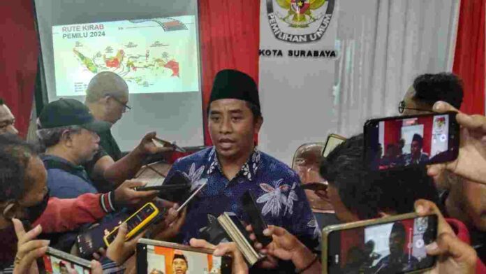 Komisioner KPU Surabaya Divisi Sosialisasi, Pendidikan Pemilih, Partisipasi Masyarakat, dan SDM Subairi