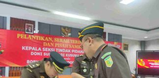 Sertijab Kasi Pidsus Kejari Sumenep, Berikut Pesan Kajari Sigit Waseso