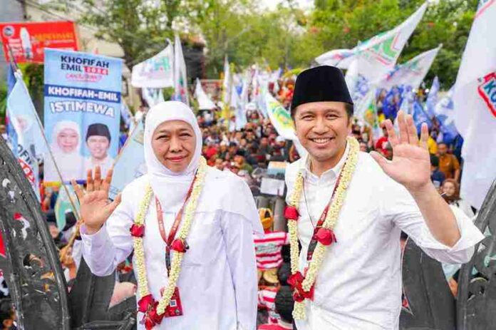 Pilkada 2024, Khofifah-Emil Pendaftar Pertama di KPU Jawa Timur