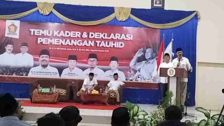 Dpc Gerindra Pamekasan Bersama Kader Deklarasikan Pemenangan Tauhid