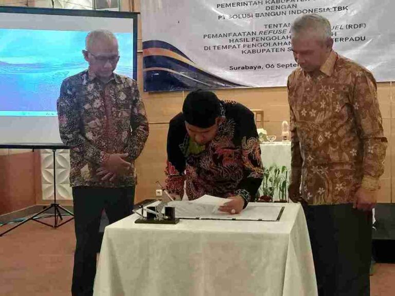 Pt Solusi Bangun Indonesia Dan Pemkab Sumenep Mou Hasil Olahan Sampah