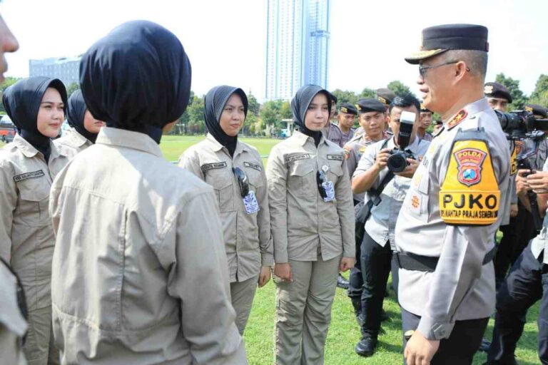 Kapolda Jatim Pimpin Apel Pasukan Pengamanan Dan Pengawalan Pilkada 2024