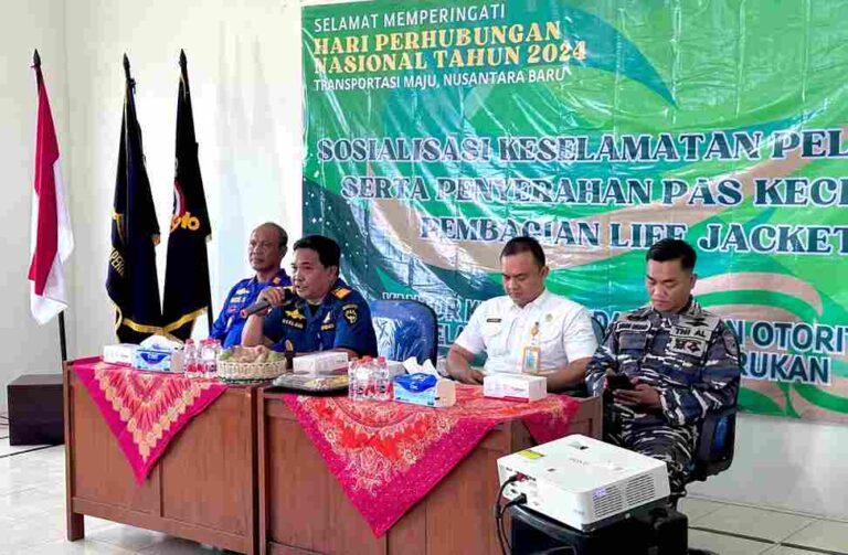 Peringati Harhubnas Ke-53, Ksop Panarukan Sosialisasi Keselamatan Berlayar