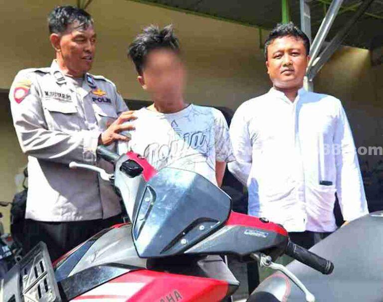 Pelaku Curanmor Asal Bangkalan Diringkus Polsek Kenjeran