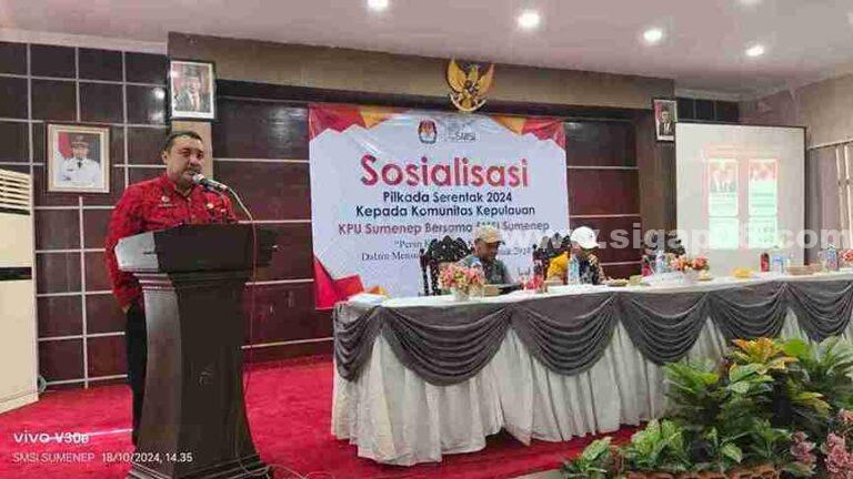 Smsi Sumenep Bersama Kpu Gelar Sosialisasi Pilkada Serentak 2024