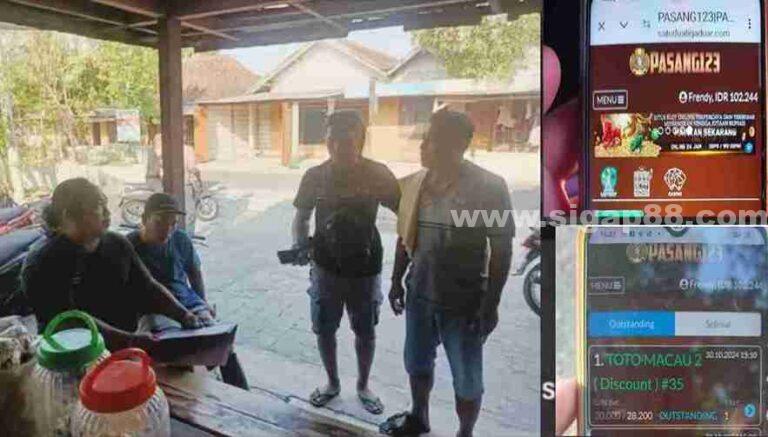 Satreskrim Polres Nganjuk Ungkap Kasus Judi Online Jenis Togel
