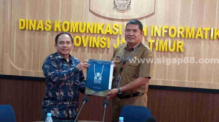 18 Mahasiswa Ilmu Komunikasi Universitas Darussalam Gontor Studi Akademik Ke Diskominfo Jatim