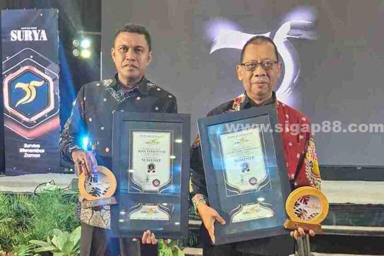Pemkab Sumenep Raih 2 Penghargaan Sebagai Kabupaten Penghasil Ikan Terbanyak Se Jatim