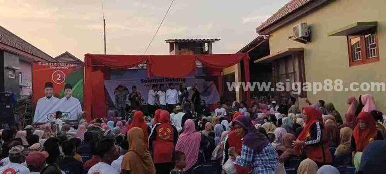 Emak Emak Sapeken Beri Dukungan Achmad Fauzi Lanjutkan ‘Bismillah Melayani’