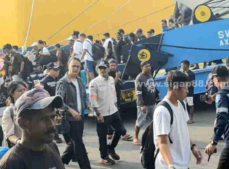 Dua Kapal Dharma Lautan Utama Evakuasi Peserta Ifg Labuan Bajo