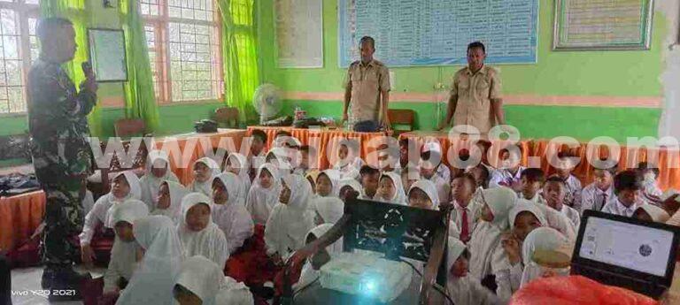 Cegah Perundungan Di Lingkungan Sekolah, Babinsa Koramil 0826-06 Pademawu Sosialisasi Di Sdn Prekbun