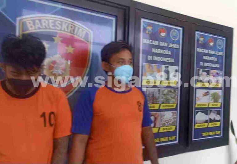 Satresnarkoba Polres Jombang Ringkus 2 Residivis Narkoba