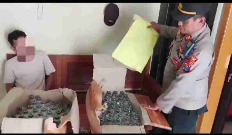 Kapolres Nganjuk Benarkan Penangkapan Penjual Miras Asal Pacekulon