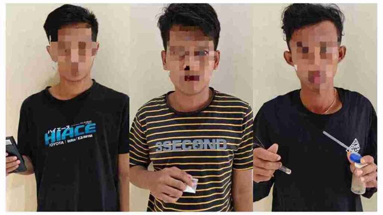 Ungkap Kasus Narkotika, Polsek Dungkek Tangkap Tiga Warga Desa Jaddung