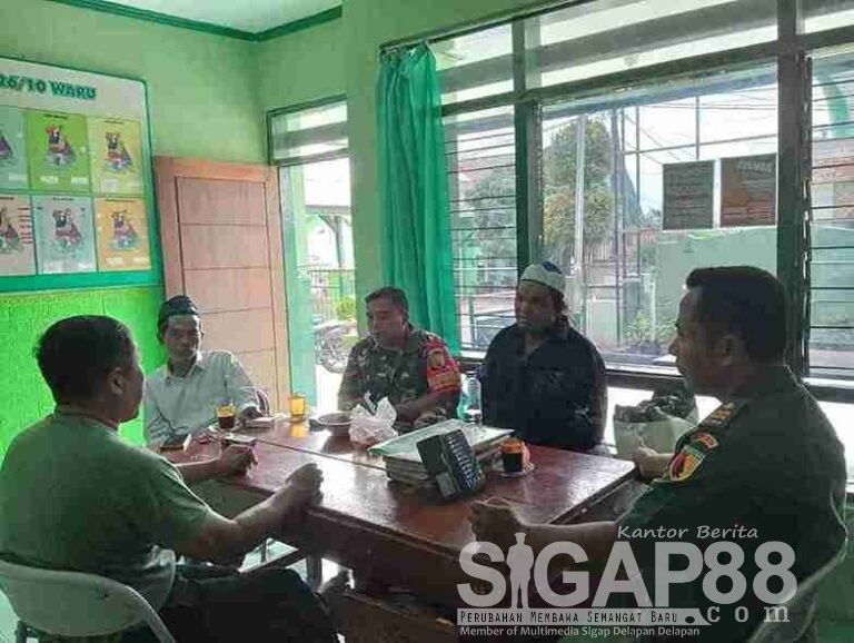 Danramil 0826-10 Ajak Seluruh Elemen Masyarakat Jaga Kamtibmas Di Wilayah Waru