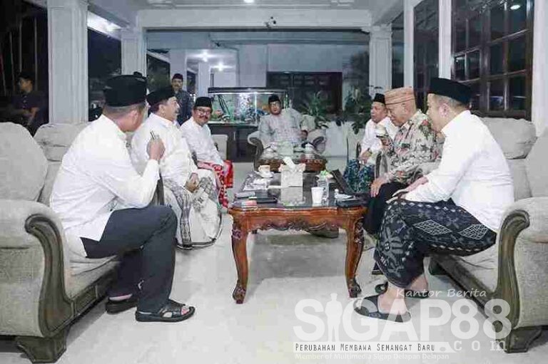 Perkuat Sinergitas, Kapolres Jombang Bersama Forkopimda Silaturahmi Dengan Ulama