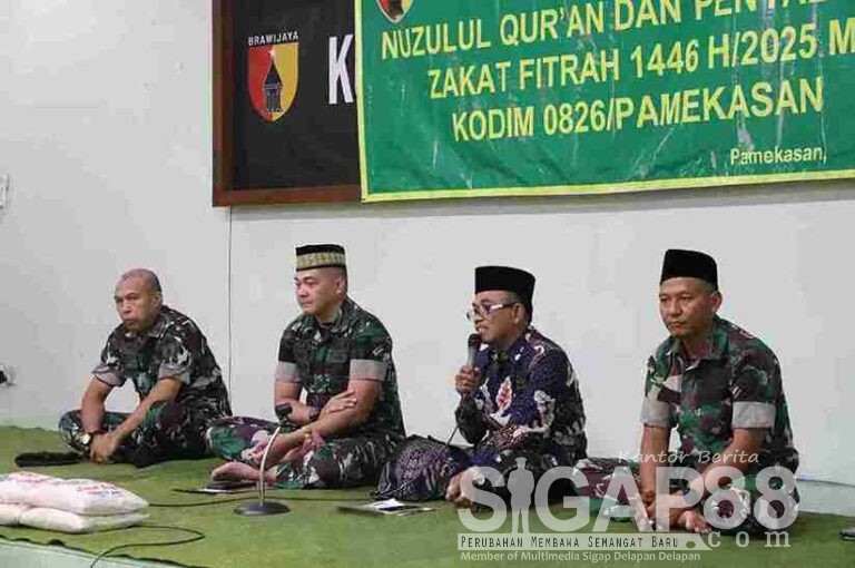 Kodim 0826 Pamekasan Gelar Peringatan Nuzulul Quran 1446 H