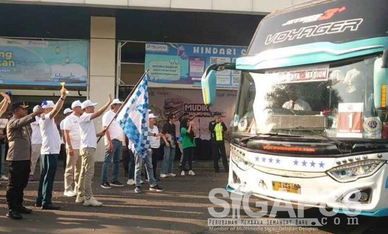 Ribuan Pemudik Gratis Dilepas Direksi Pt Pelindo