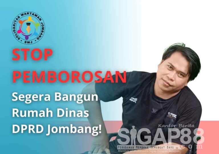 Ketua Swj Desak Pemkab Jombang Segera Wujudkan Rumah Dinas Dprd