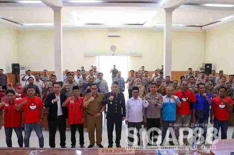 Jelang May Day, Kapolres Jombang Silaturahmi Dengan Serikat Pekerja Buruh