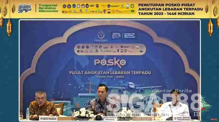 Menhub tutup angkutan lebaran 2025
