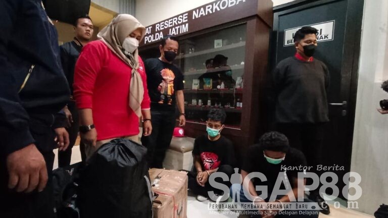 Polda Jatim Bongkar Sindikat Narkoba Internasional Asal Iran, Sabu 22 Kg Disita