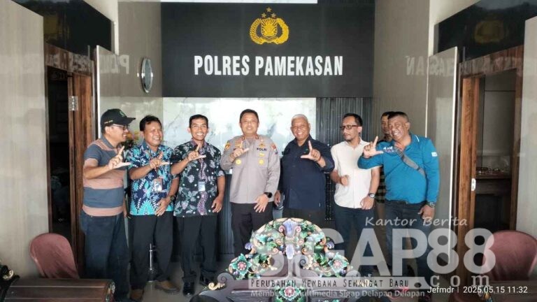 Perhutani Kph Madura Kunjungi Polres Pamekasan