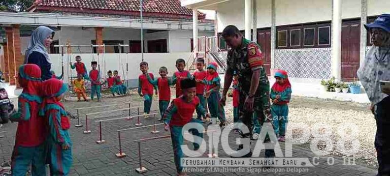 Babinsa Koramil 0826-01 Pamekasan Motivasi Siswa Tk Al-Qur’An Di Dusun Gubuk