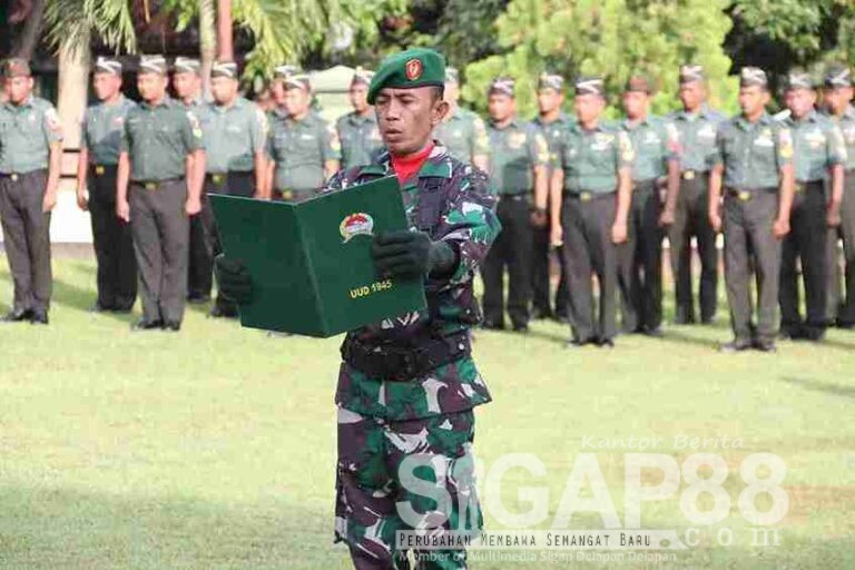 Kodim 0826 Pamekasan Gelar Upacara Peringatan Hari Kebangkitan Nasional Ke-117 Tahun 2025