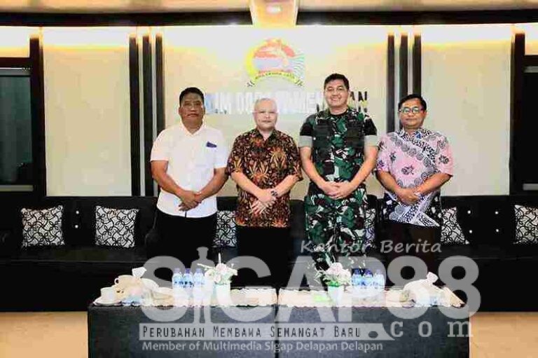 Dandim 0826 Letkol Inf Herik Prasetiawan Silaturahmi Dengan Kajari Pamekasan