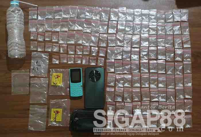 Simpan 137 Paket Sabu, Pengedar Narkoba Asal Talango Ditangkap Polres Sumenep 1 Bb Sabu Talango