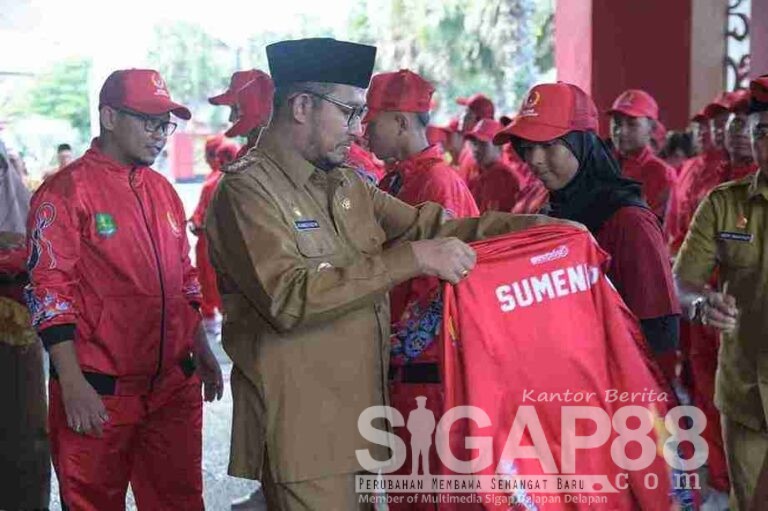Lepas Kontingen Porprov Jatim Tahun 2025, Bupati Sumenep Beri Pesan Kepada  Atlet