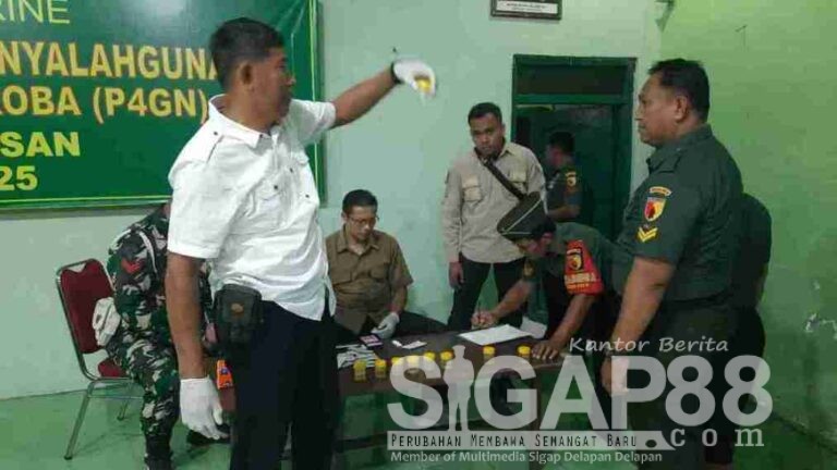 Kodim 0826 Pamekasan Gelar Penyuluhan P4Gn Kepada Prajurit, Wujud Komitmen Perangi Narkoba