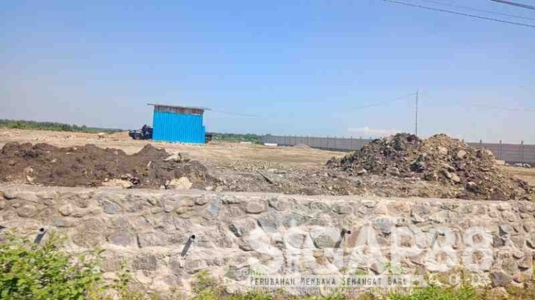 Diduga Belum Kantongi Izin, Pembangunan Lahan Gudang Penyimpanan Tembakau Di Desa Karangpakis Jombang Disoal Warga