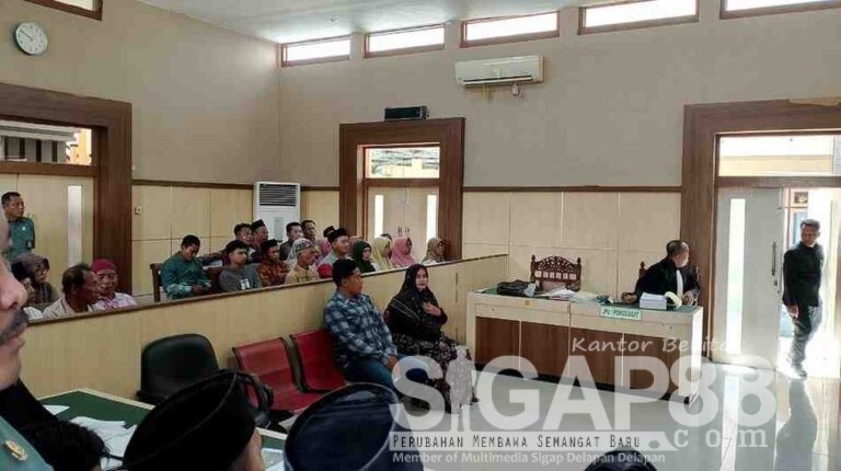 Kasus Dugaan Pemalsuan Surat Paw Kades Gugul, Pengadilan Negeri Pamekasan Hadirkan Saksi Dan Pelapor