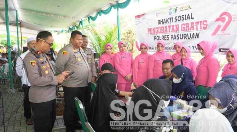 Peringati Tahun Baru Islam Dan Hari Bhayangkara, Polres Pasuruan Gelar Khitan Massal