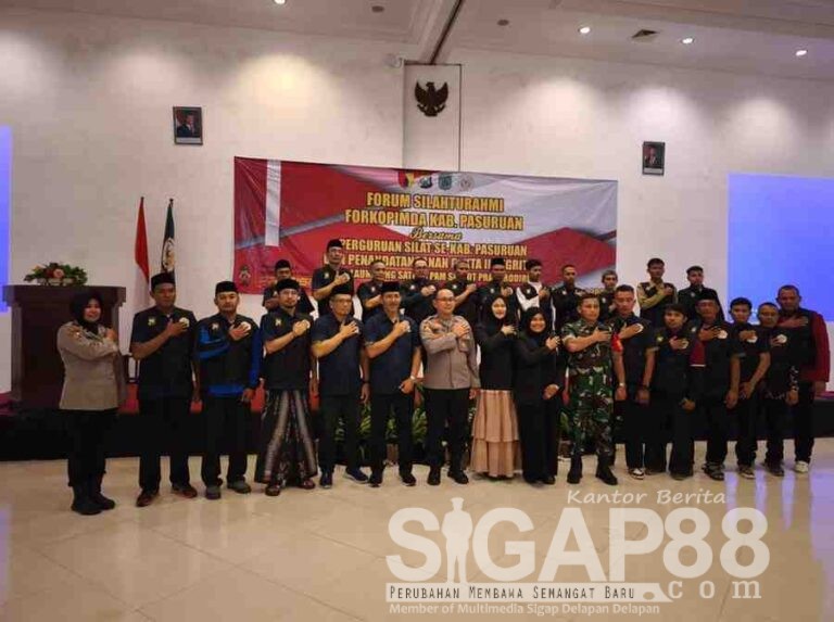 Polres Pasuruan Hadiri Pelantikan Ipsi Dan Deklarasi Satgas Sentot Prawirodirdjo
