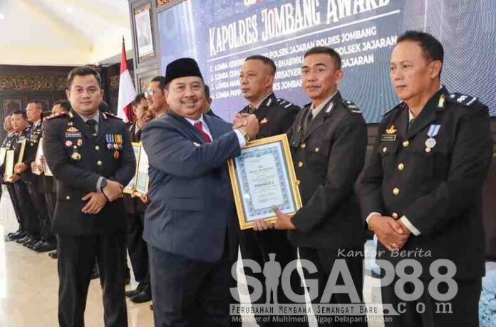 tasyakuran HUT bhayangkara polres Jombang