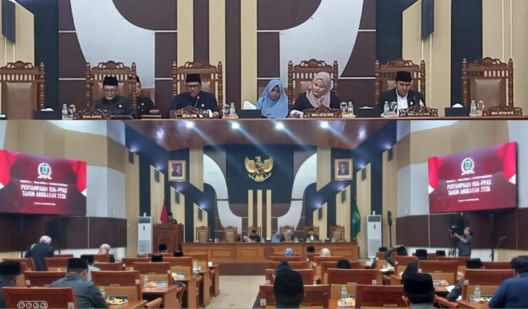 Dprd Kabupaten Pasuruan Gelar Rapat Paripurna Penyampaian Nota Pengantar Rancangan Kua-Ppas Ta 2026