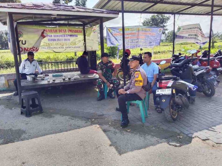 Tni-Polri Sinergi Pantau Tempat Wisata Pemandian Sumber Penang