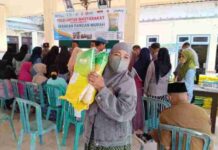Polres Jombang Gandeng Pemkab dan Bulog Mojokerto Gelar Bazar Gerakan Pangan Murah