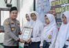 Kapolres Jombang beri Beasiswa Putra Putri PNPP Polri yang Berprestasi