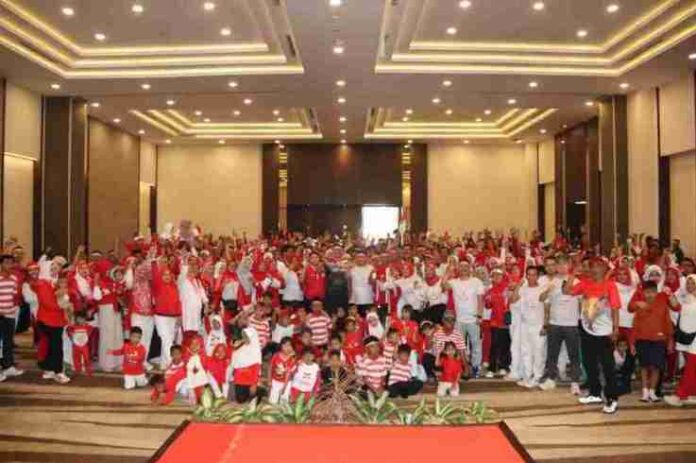kodim jalan sehat Kodim 0826 Gandeng Hotel di Pamekasan Meriahkan HUT RI Ke-80